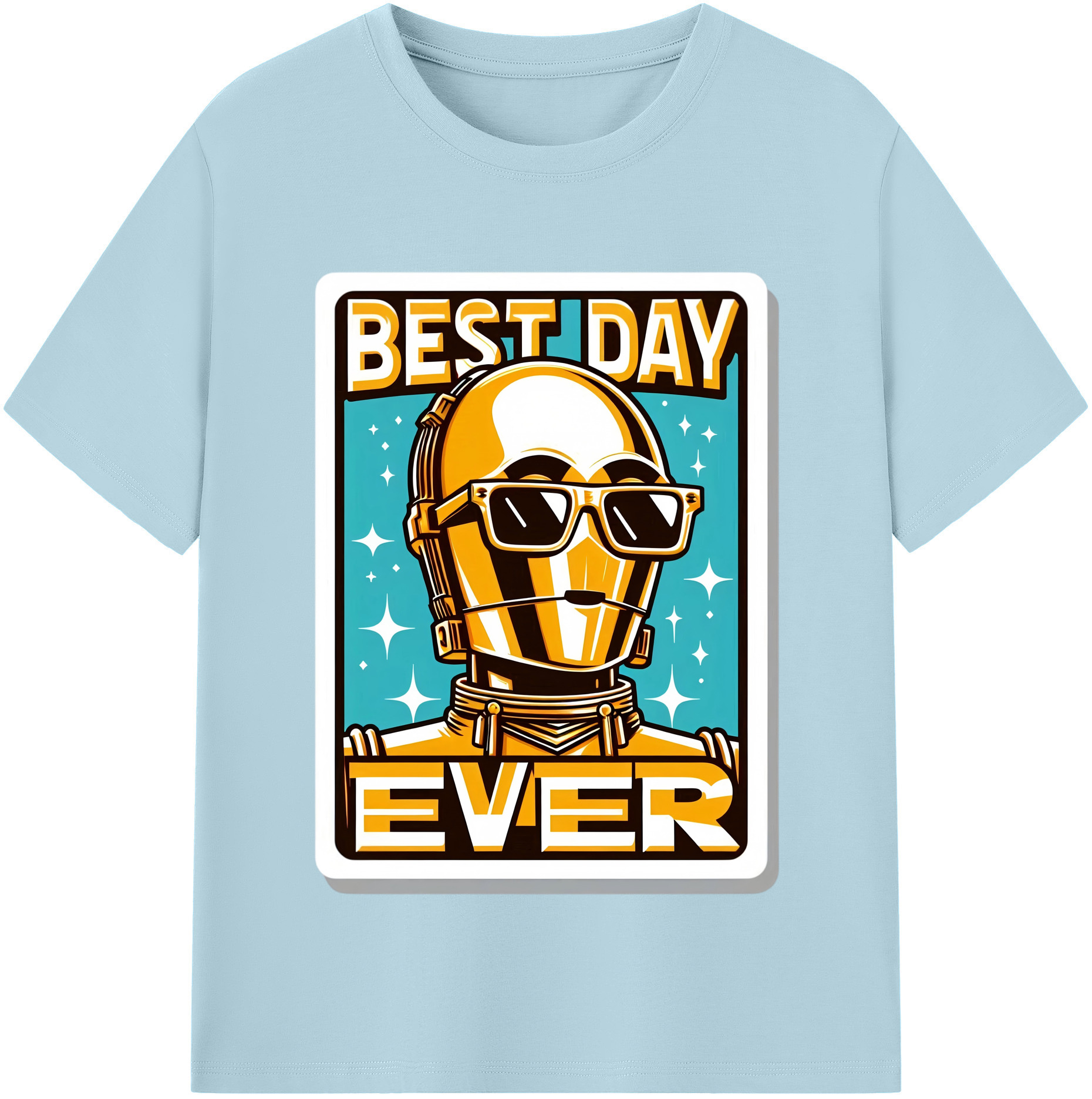 （画像用） スター・ウォーズ Star Wars 綿100％半袖Tシャツ（フロントプリント）